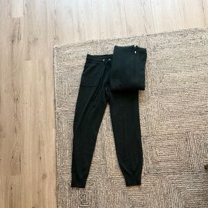 Cashmere Sweatsuit in Hunter Green